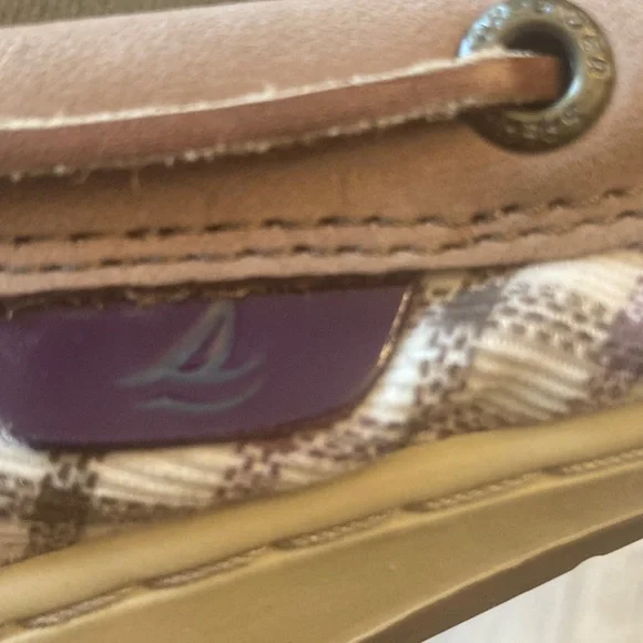 Genuine Sperry Angel Fish Boat Shoes Women's Tan and Brown Loafers - Picture 10 of 16